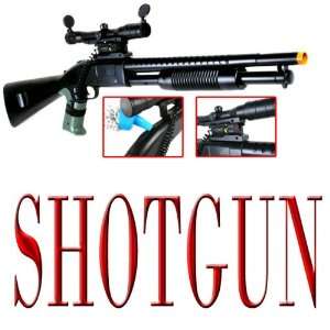  City Hunter Pump Shotgun Laser Scope Airsoft Sports 
