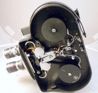 1961 BOLEX PAILLARD H 8 CINEPRESA VINTAGE TRIOTTICA  