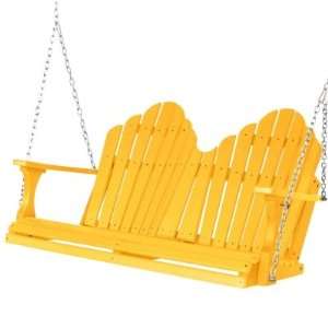  Cozi Back Double Porch Swing   18 colors available: Patio 