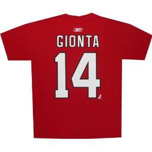  New Jersey Devils Brian Gionta Reebok T Shirt Sports 