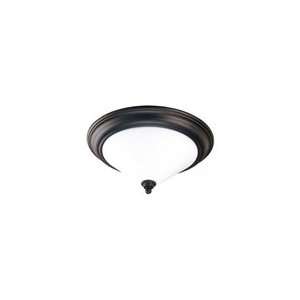 Nuvo   60/1706 : Bridgeview   2 Light 15 IN. Flush Dome   Satin White 