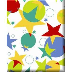  Bright Stars Trendy Gift Wrap Wrapping Paper Health 