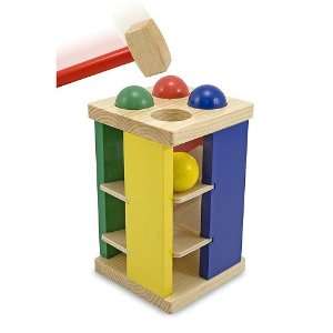  Melissa & Doug Deluxe Pound and Roll Tower: Toys & Games