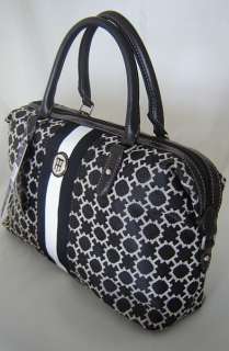 Nwt $75 Authentic Tommy Hilfiger Womens Purse Bag Bowler Black  