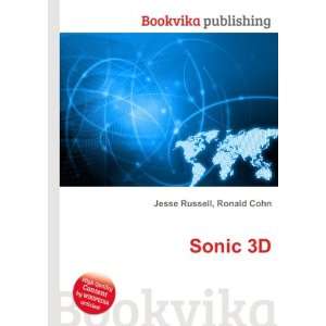  Sonic 3D Ronald Cohn Jesse Russell Books