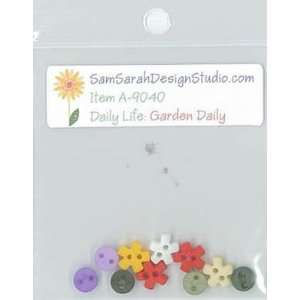  Daily Life   Garden Daily Button Pack: Health & Personal 