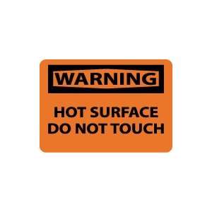  OSHA WARNING Hot Surface Do Not Touch Safety Sign: Home 