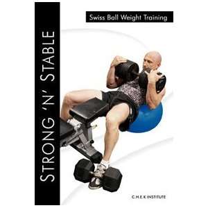 Strong N Stable Swiss Ball Weight Training By Paul Chek, a Set of 3 