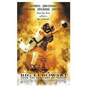  Big Lebowski Movie Poster, 26 x 39 (1998)