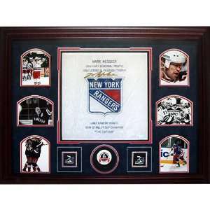 Mark Messier New York Rangers Autographed Collage:  Sports 