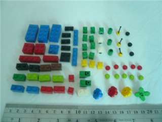 USED MIXED LOT LEGO 40 GRAMS 69 SMALLPARTS & PEICES  