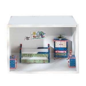    Dollhouse Miniature Large QuickBuildTM Display Box: Toys & Games