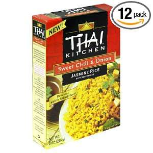 Thai Kitchen Sweet Chili And Onion Rice Mix, 8 Ounces (Pack of 12 