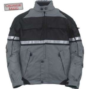   Cordura Armored Motorcycle Jacket with Reflective Stripes Automotive