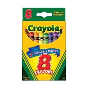  Crayola Crayons 8/Pkg 52 3008; 12 Items/Order Kitchen 