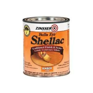    Oleum Zinsser 704H 1 Quart Bulls Eye Amber Shellac