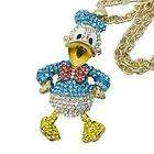 CHILDS DUCK NECKLACE IN HINGED JEWELRY BOX (BN012)