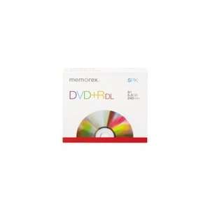  Memorex® DVD+R Double Layer Recordable Disc: Electronics