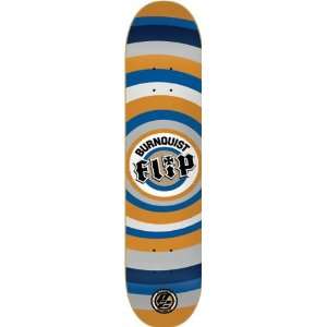 Flip Burnquist P2 Logo Deck 8.5 Skateboard Decks  Sports 