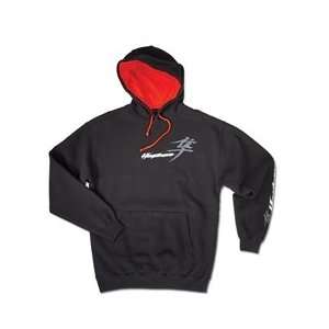  BUSA HOODIE BLK/ORG: Automotive