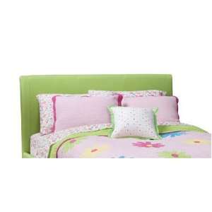  Fantasia Twin Upholstered Headboard In Green by Standard 