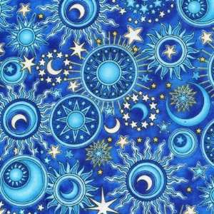 Sew Heavenly quilt fabric, Dan Morris, RJR Fabrics, celestial bodies 