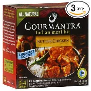 Gourmantra Butter Chicken Meal Kit Grocery & Gourmet Food