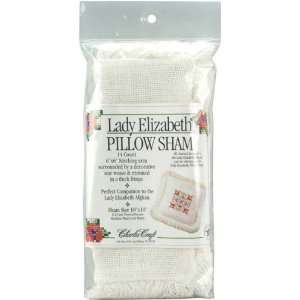    Charles Craft Lady Elizabeth Pillow Sham: Arts, Crafts & Sewing
