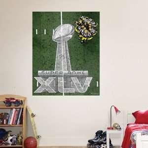  Green Bay Packers Fathead Wall Graphic Super Bowl XLV 25 