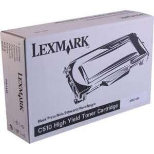  Government Lexmark C510 High Yield Black Toner 10000 Yield 