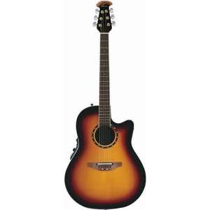  Ovation CDX24 1 Celebrity Mid Depth Cutaway Acoustic 