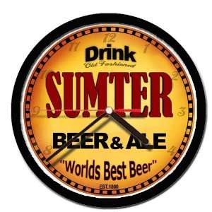  SUMTER beer and ale cerveza wall clock: Everything Else