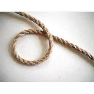  Jute Twisted Cord Trim By The Yard 1/4 Inch: Arts, Crafts 