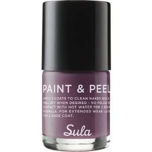  Sula Beauty Paint & Peel Nail Color Berry 0.5 oz (Quantity 