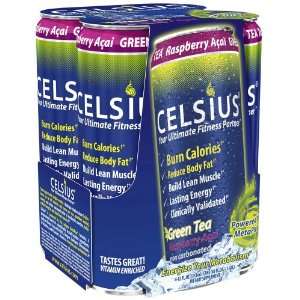 Celsius   Celsius Your Ultimate Fitness Partner Raspberry Acai   4 