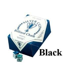  Silver Cup Chalk   Box of 12 Pieces Color: Black: Sports 