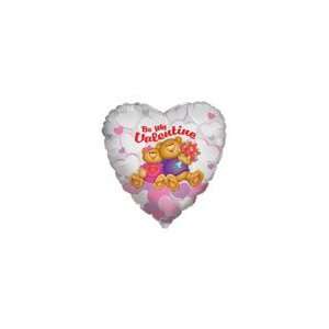  9 Airfill Valentine Bear Couple M426   Mylar Balloon Foil 