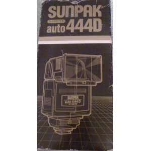  Sunpak Auto 444d Thyristor Electronic Flash Unit