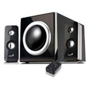  Genius Speaker SW I2.1 1100 2.1 CH Black 28W Wired Control 