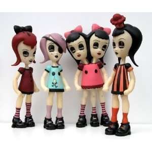  Camille Rose Garcia Set of 4 Vinyl Figurines (Lula, Patch 