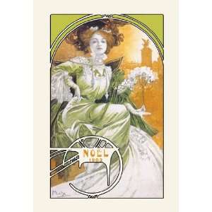  Noel 1903 28x42 Giclee on Canvas: Home & Kitchen