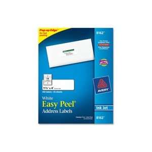    Avery Easy Peel White Inkjet Mailing Labels: Office Products