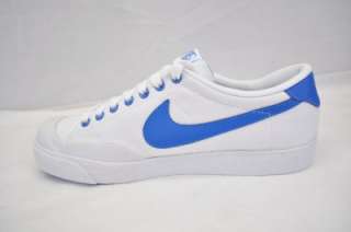 NIKE ALL COURT CANVAS 417721 100 (EPD) WHITE PHOTO BLUE CLASSIC RUBBER 