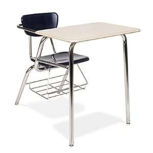   Desks, Squash Chair w/Fusion Maple Desktop, 2/Carton: Office Products