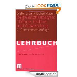   German Edition) Dieter Urban, Jochen Mayerl  Kindle Store