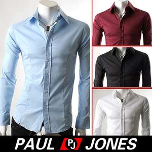 Charm Luxury Mens Casual Business Slim fit Dress Shirts Collection 