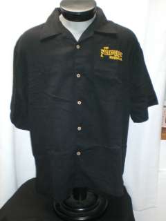   BREWING CO. black button up shirt 2XL/3XL brewery Firefighter  