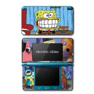 Nintendo 3DS Skins   Spongebob Squarepants and Patrick Skin Decal Kit 
