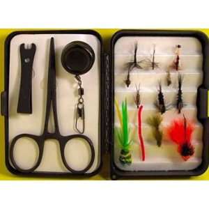  Streamside Panfish Fly & Tool Assortment: Sports 