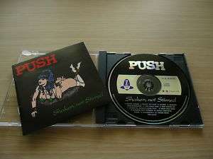 CD Push   Shaken Not Stirred MELODIC / HAIR METAL 1998  